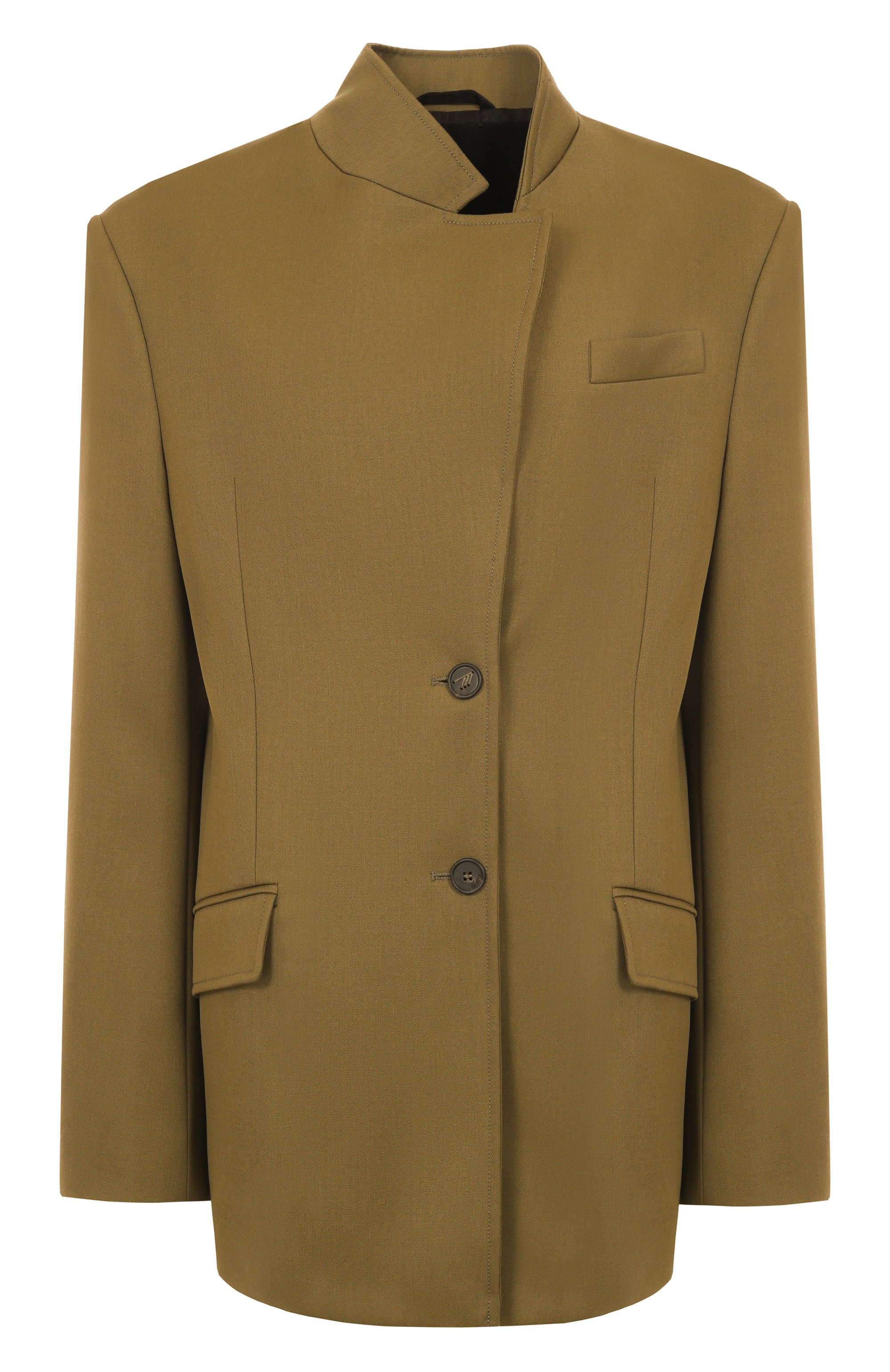 Шерстяной жакет THE ATTICO, арт. 251WCG00084/WWW065AA, фото 1