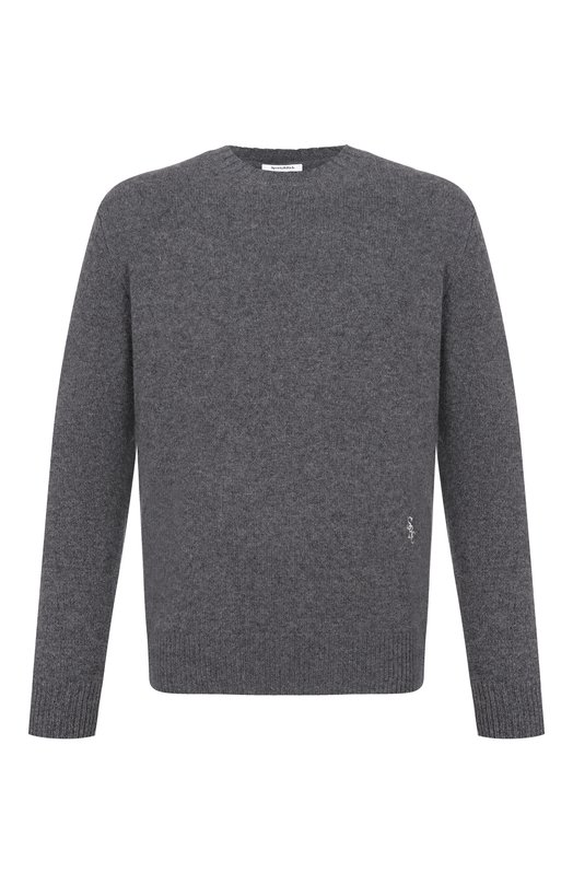 Свитер из кашемира и шерсти Sporty and Rich WS08362302GY04 Серый WS08362302GY04