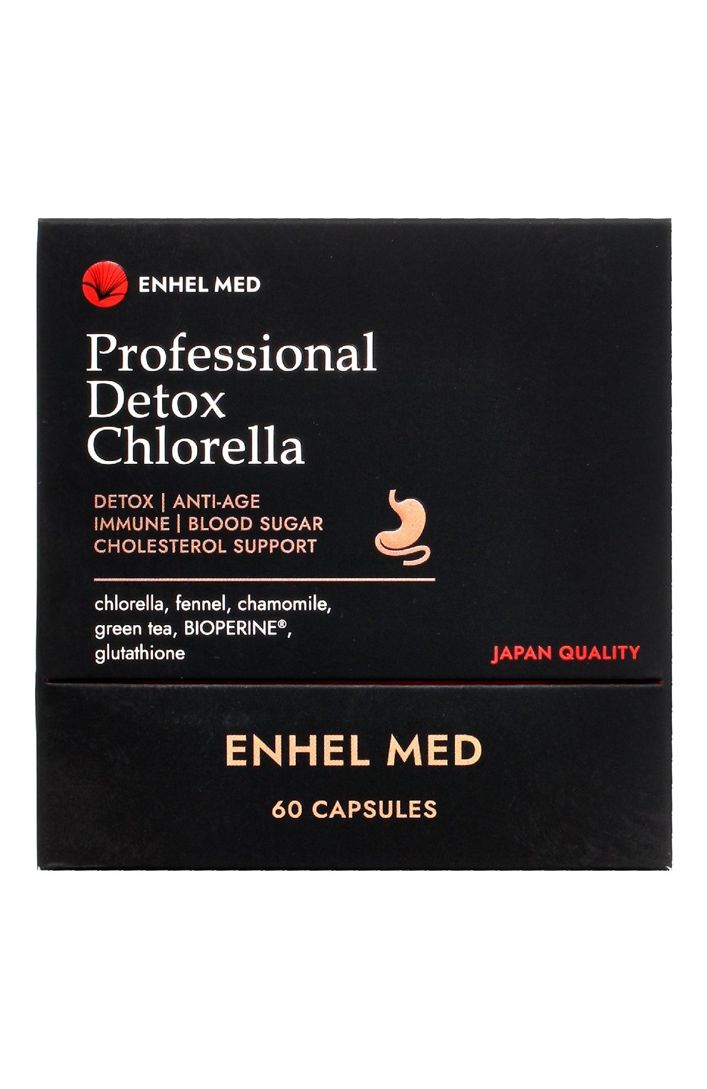 Профессиональный детокс-комплекс на основе хлореллы (60 капсул) ENHEL BEAUTY, арт. 4612758140028, фото 3
