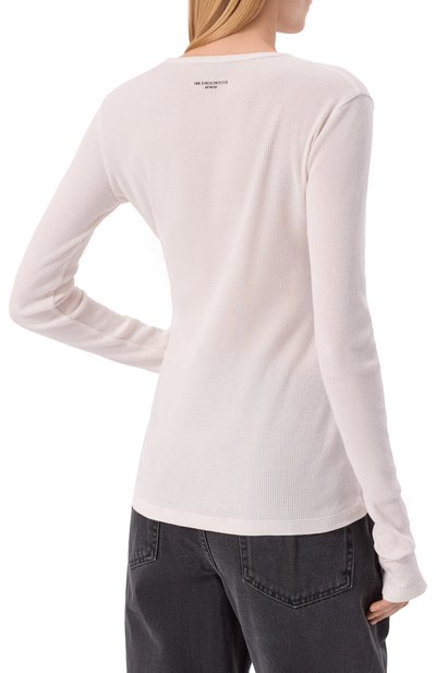 Хлопковый лонгслив ANN DEMEULEMEESTER, арт. B0013833/FA659, фото 4