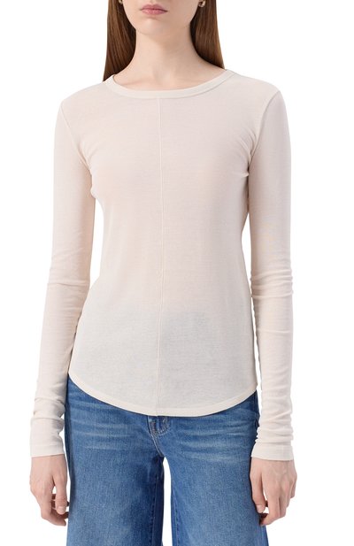 Хлопковый лонгслив WEEKEND MAX MARA, арт. VINCITA, фото 3