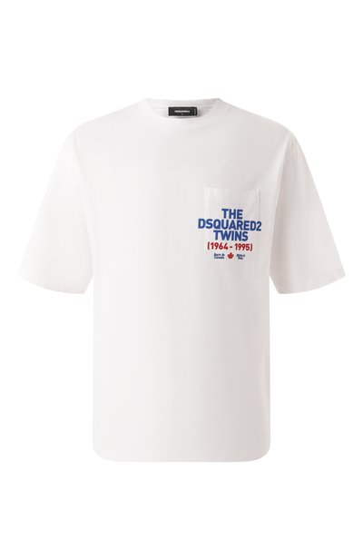 Мужская хлопковая футболка DSQUARED2, арт. S74GD1407/S23009