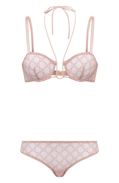 Женские комплект из бюстгальтера и трусов GUCCI, арт. 624923/XJBVY
