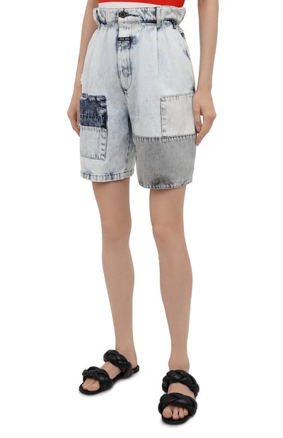 Джинсовые шорты MIU MIU, арт. GWP366-1S94-F0013, фото 3