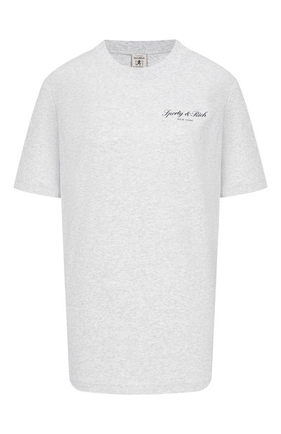 Женская хлопковая футболка SPORTY AND RICH, арт. T004368329GY03