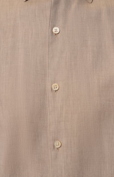Сорочка из хлопка и кашемира ZEGNA, арт. UCX44A6/SRF5, фото 5