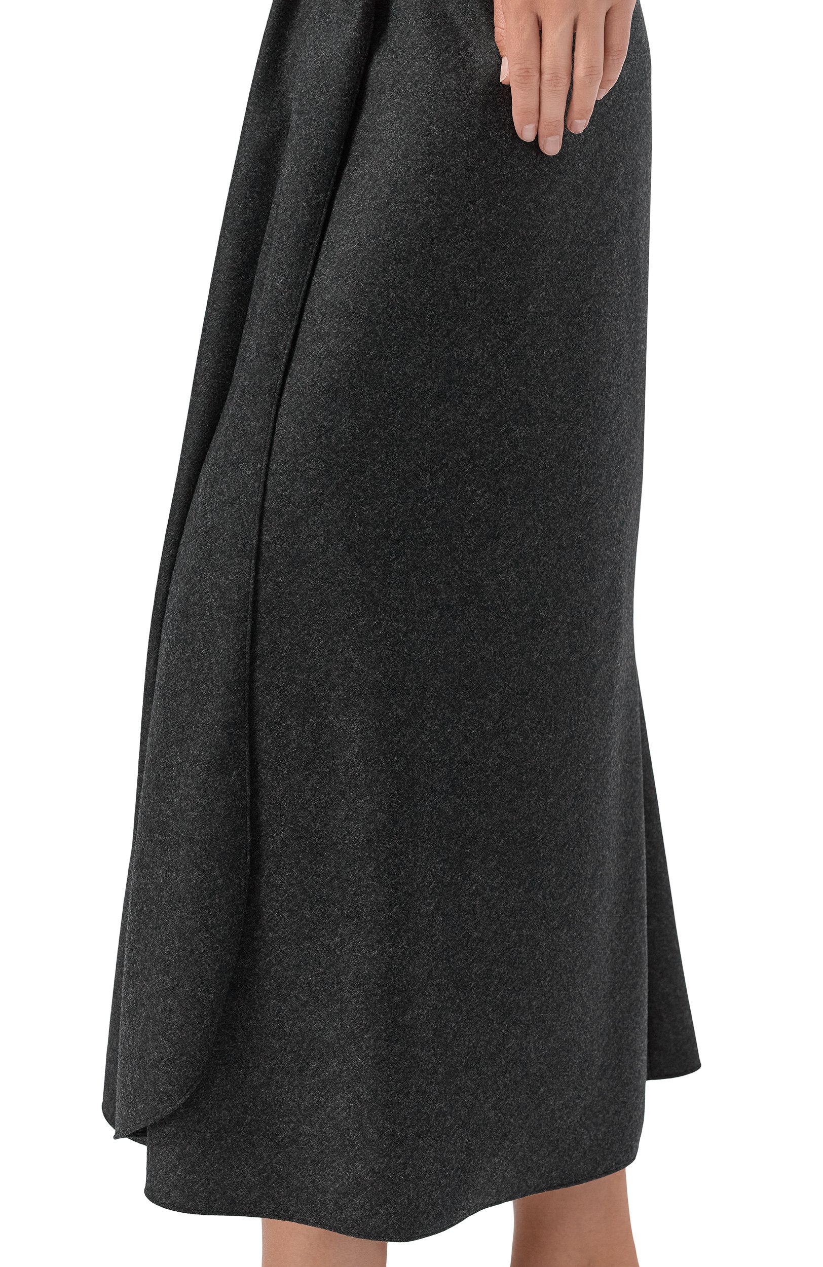 Юбка из шерсти и кашемира GIORGIO ARMANI, арт. GW003451/TE10537, фото 5