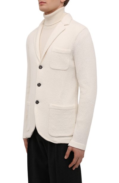 Пиджак из шерсти и кашемира ELEVENTY PLATINUM, арт. D76GIAD01 MAG0D002, фото 3