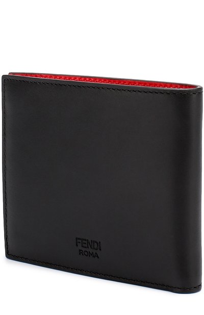 Кожаное портмоне с отделкой bag bugs FENDI, арт. 7M0169/073, фото 2