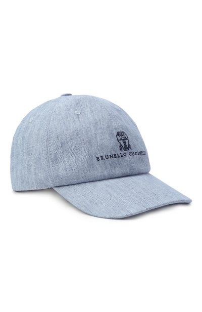 Льняная бейсболка BRUNELLO CUCINELLI, арт. MH2519850, фото 1