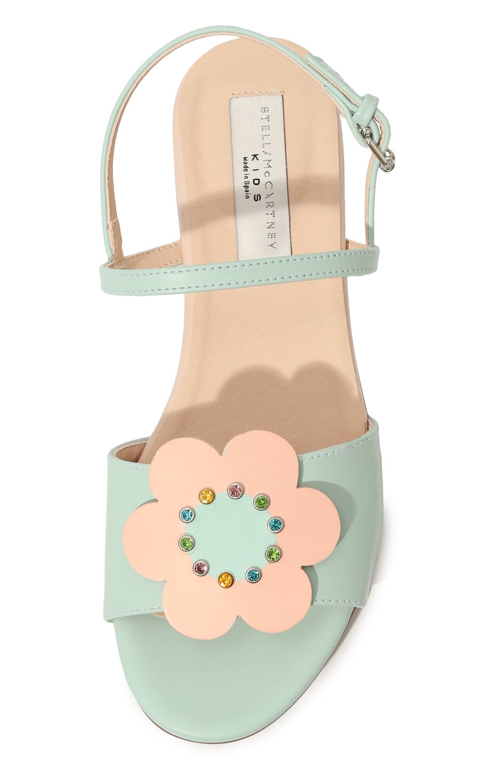 Сандалии STELLA MCCARTNEY светло-зеленого цвета по цене 14400 руб., арт. TU0C16, фото 4 Сандалии STELLA MCCARTNEY, арт. TU0C16, фото 4