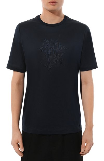 Хлопковая футболка ZILLI, арт. TSR001M0110VFW000, фото 3