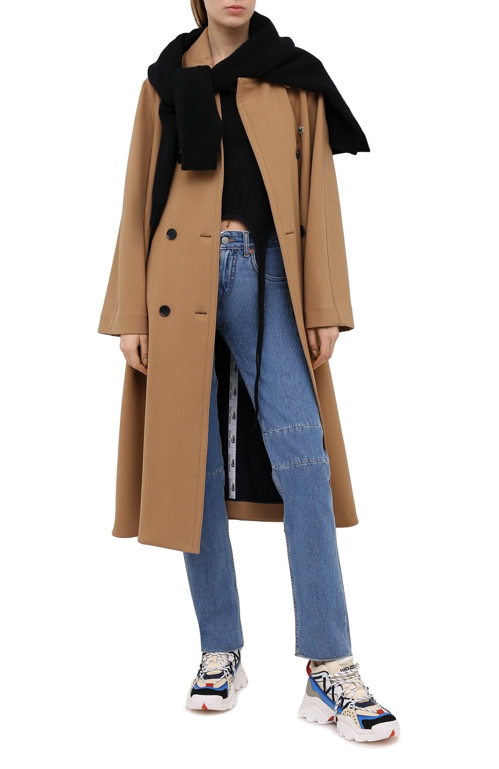 Текстильные кроссовки inka KENZO, арт. FA62SN302F57, фото 2