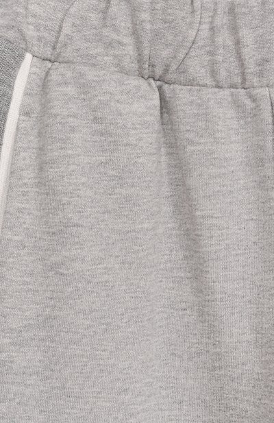 Хлопковые джоггеры ELISABETTA FRANCHI LA MIA BAMBINA, арт. EFPA3160/FF002_001, фото 3