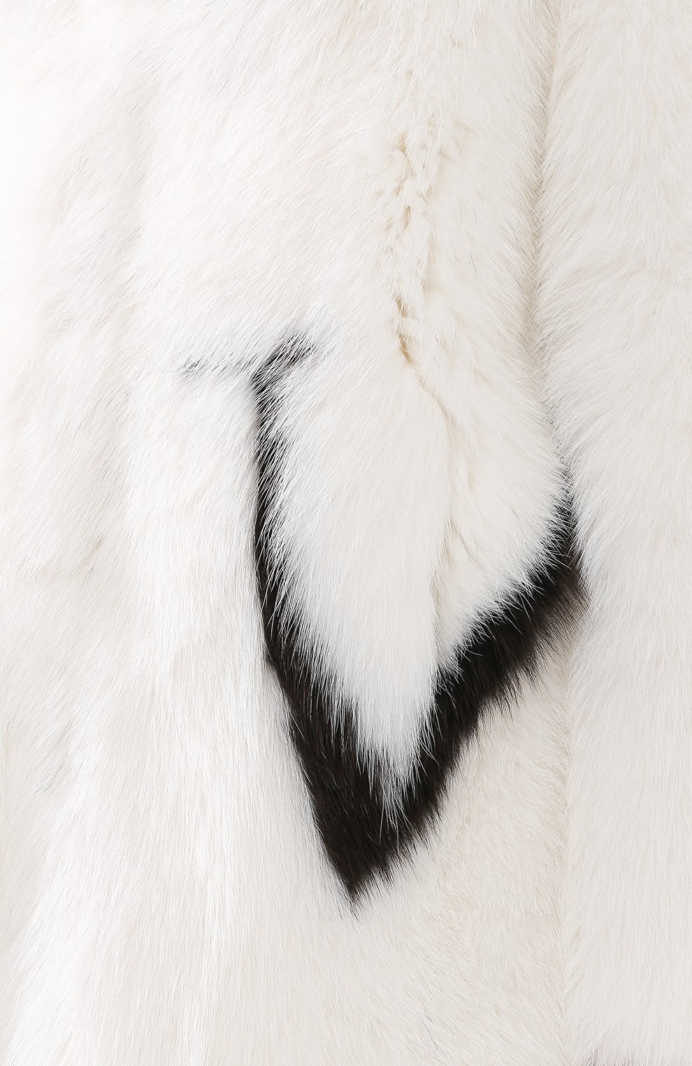 Укороченная шуба из меха песца VALENTINO, арт. QF3FA569VCF, фото 5