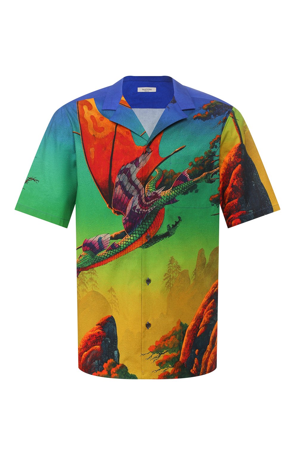 Хлопковая рубашка VALENTINO, арт. TV0AA77165S, фото 1