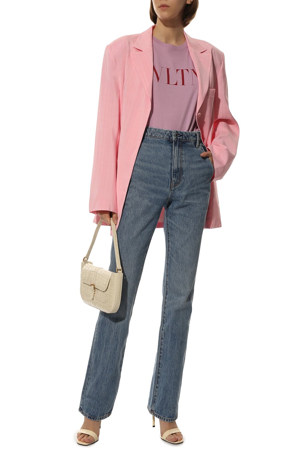 Хлопковая футболка VALENTINO, арт. TB3MG07D3V6, фото 2