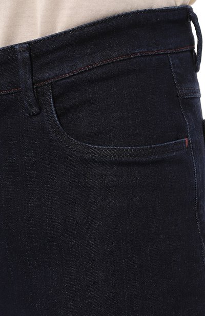 Джинсы ZILLI темно-синего цвета по цене 134000 руб., арт. J5T001M0410VLW000, фото 5 Джинсы ZILLI, арт. J5T001M0410VLW000, фото 5