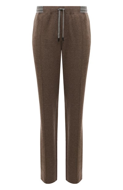 Мужские брюки из хлопка и кашемира CAPOBIANCO, арт. 17M706.LB00./58