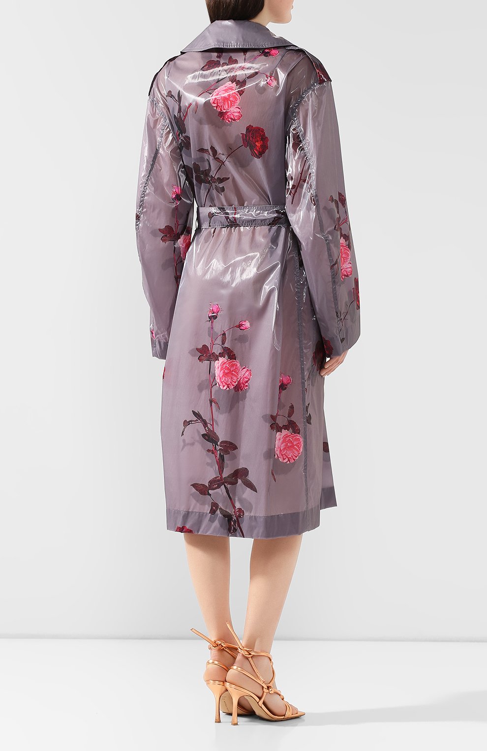 Плащ с принтом DRIES VAN NOTEN, арт. 192-10290-8170, фото 4