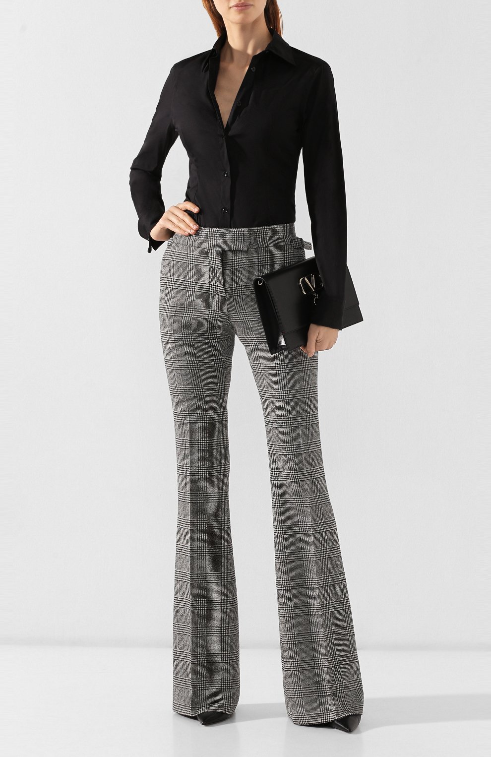 Брюки из смеси шерсти и шелка TOM FORD, арт. PAW264-FAX552, фото 2