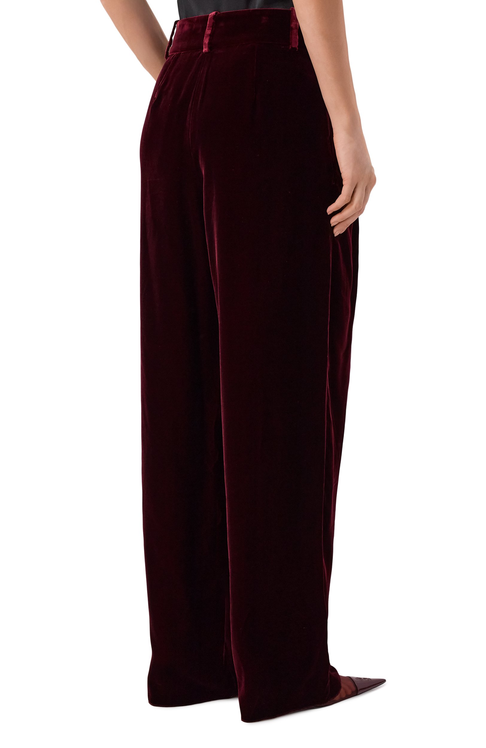 Ба рхатные брюки GIORGIO ARMANI, арт. GW003811/TE10831, фото 4