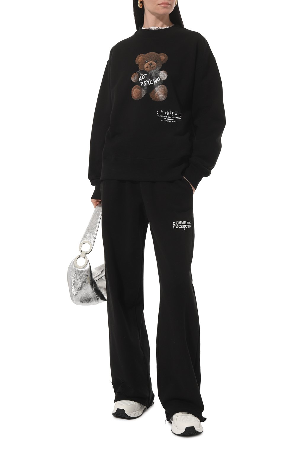 Хлопковый свитшот DOMREBEL, арт. CRAZY/SWEATSHIRT, фото 2