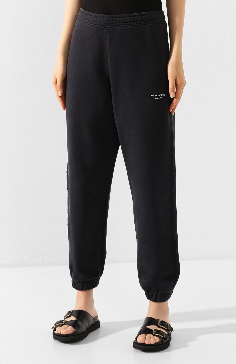 Хлопковые джоггеры ACNE STUDIOS, арт. AK0239/W, фото 3