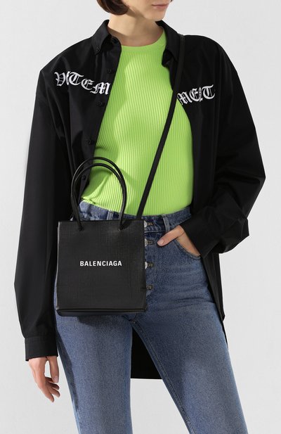 Сумка-тоут shopping xxs BALENCIAGA, арт. 597858/0AI2N, фото 5