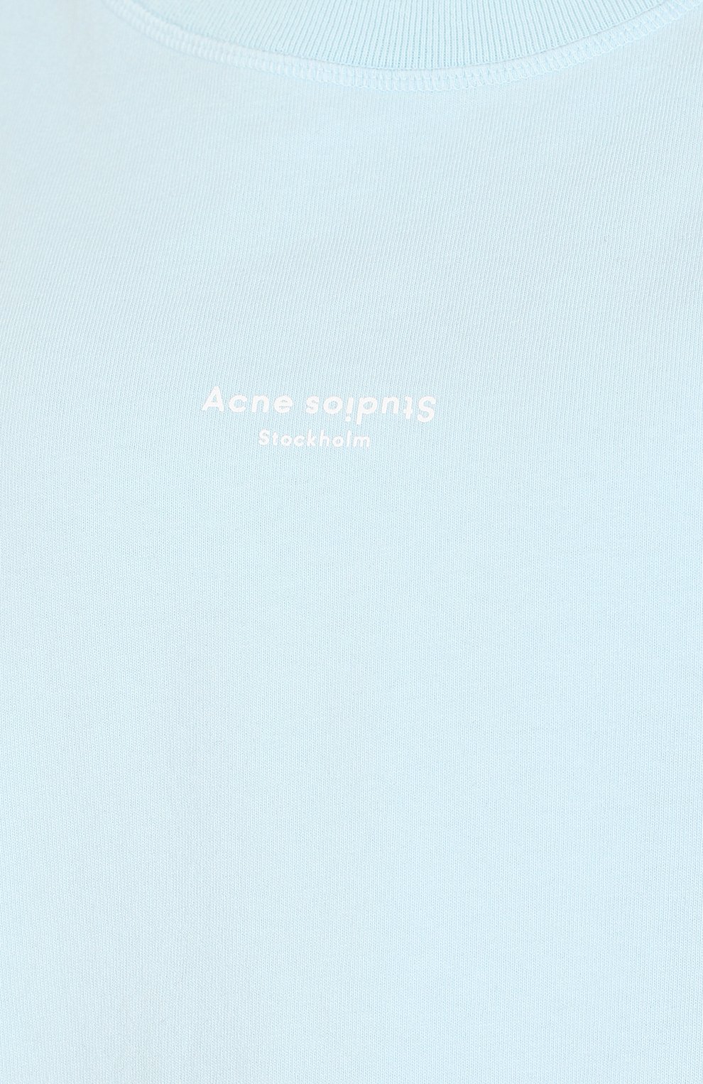 Хлопковая футболка ACNE STUDIOS, арт. AL0135, фото 5