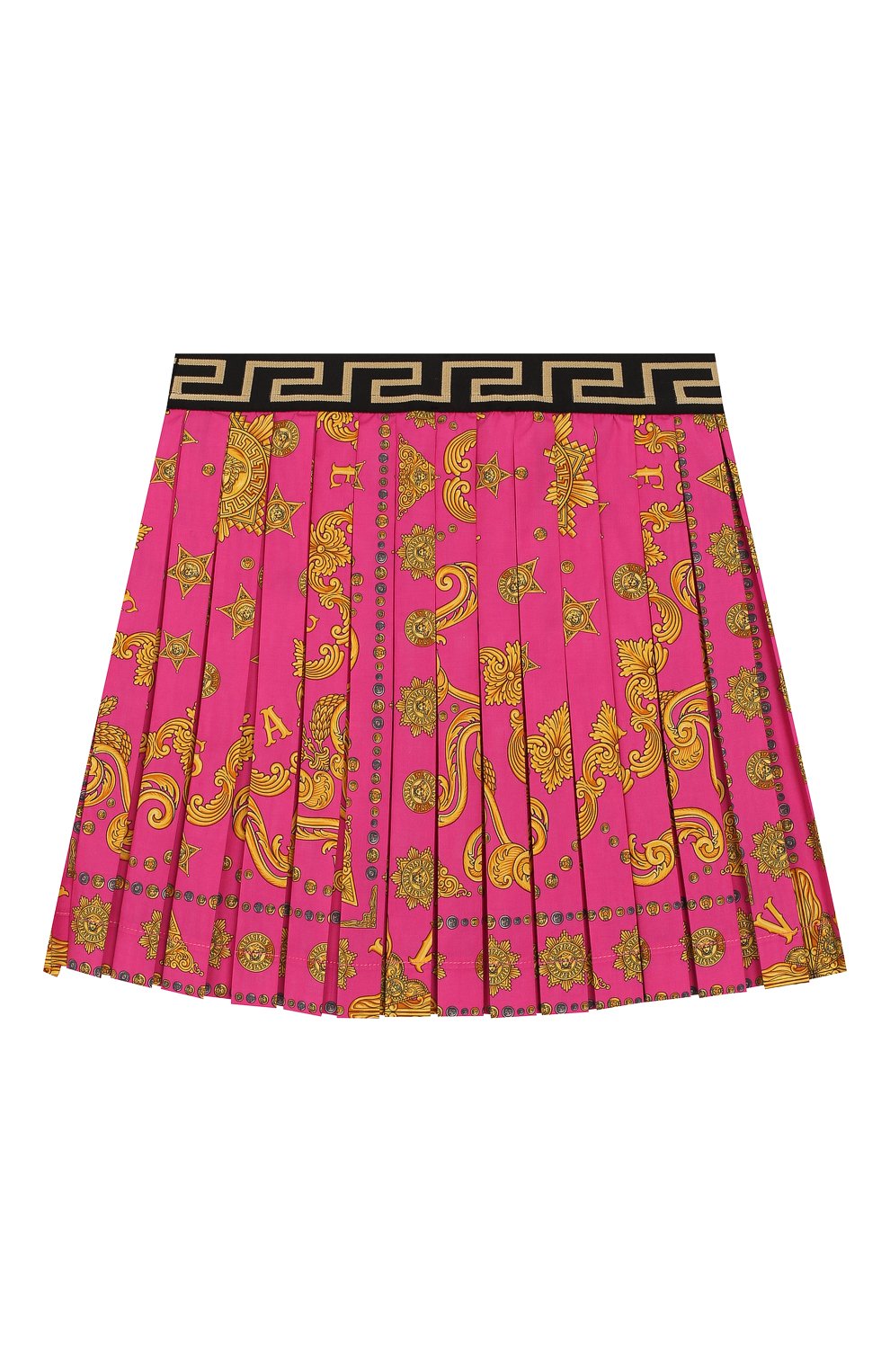 Плиссированная юбка VERSACE, арт. YC000092/A232758/8A-14A, фото 2