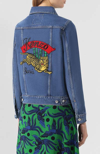 Джинсовая куртка KENZO, арт. 2BL2226EA, фото 4