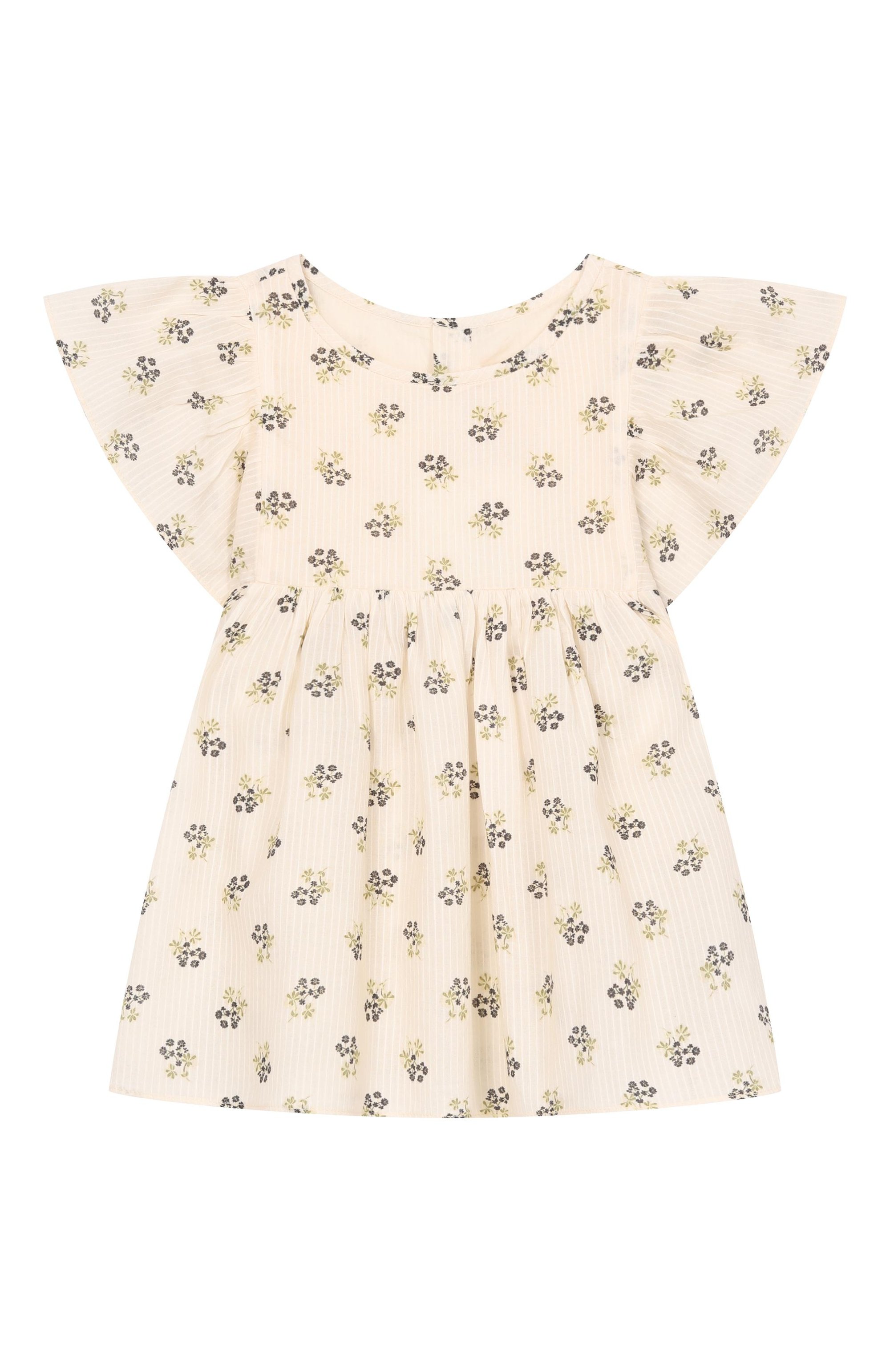 Хлопковый топ BONPOINT кремового цвета по цене 18750 руб., арт. S06GBLW00012/10A-12A, фото 1 Хлопковый топ BONPOINT, арт. S06GBLW00012/10A-12A, фото 1