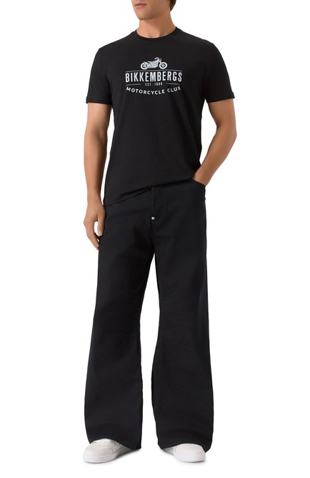 Мужская хлопковая футболка DIRK BIKKEMBERGS, арт. BMT1211
