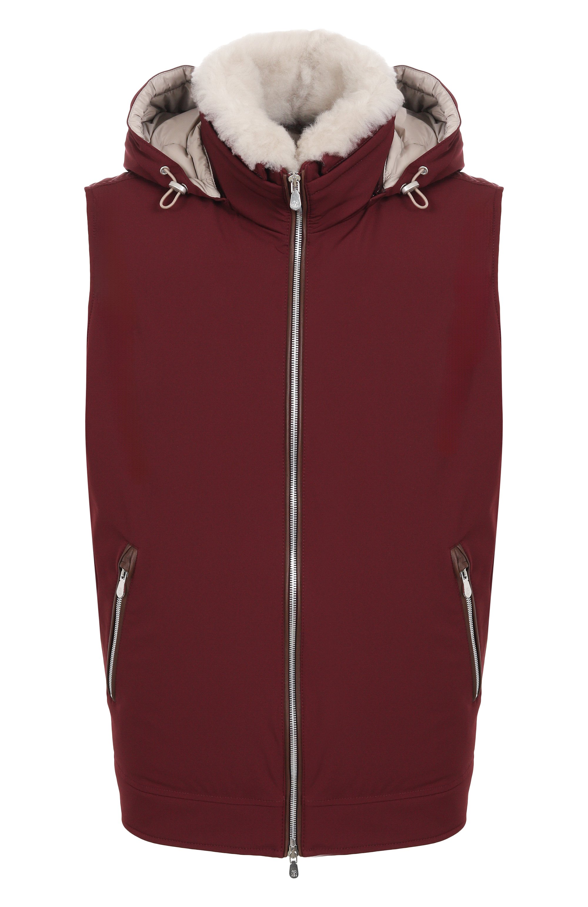 Утепленный жилет BRUNELLO CUCINELLI, арт. MV4061656, фото 1