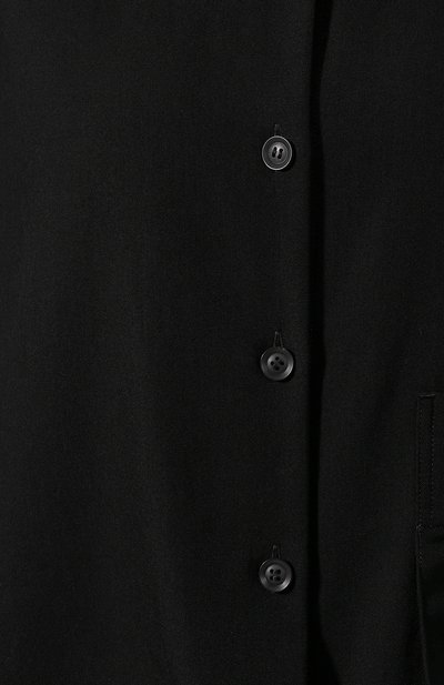 Шерстяное платье YOHJI YAMAMOTO, арт. NC-D04-100, фото 5