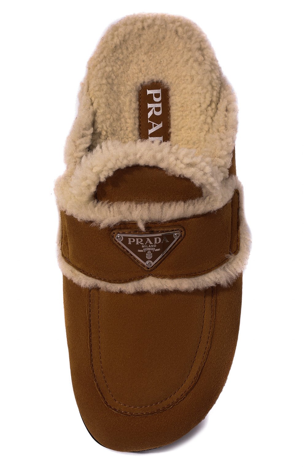Меховые сабо PRADA, арт. 1S711M-1A6-F0046-020, фото 6