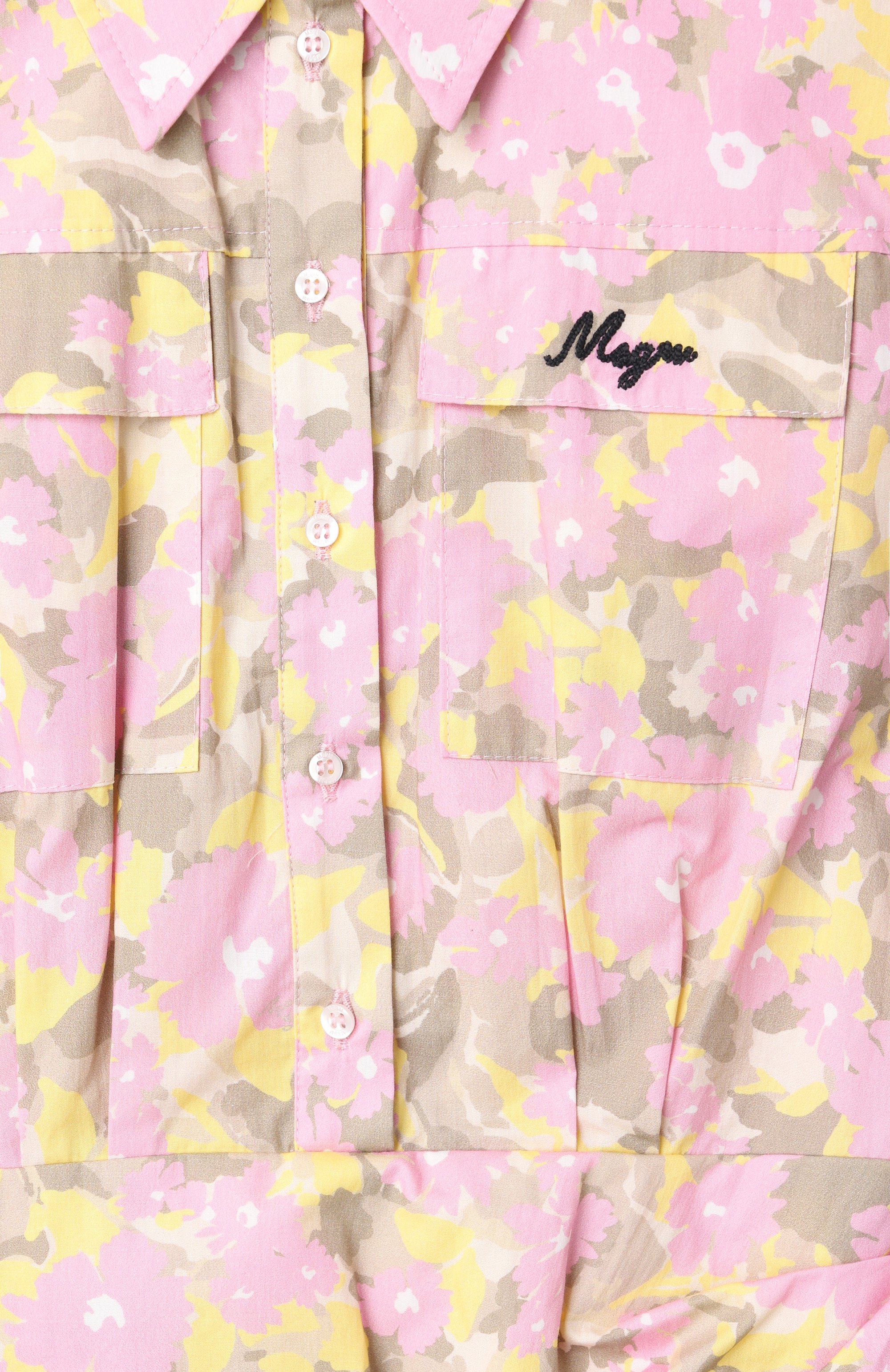 Хлопковое платье MSGM KIDS, арт. S5MSJGDR127, фото 3