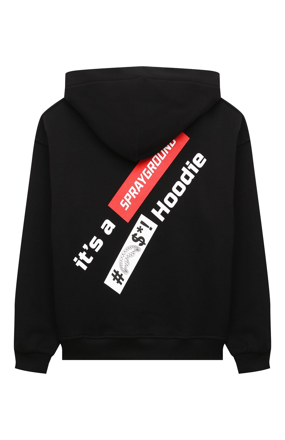 Хлопковое худи SPRAYGROUND, арт. SPY1117BLK, фото 2