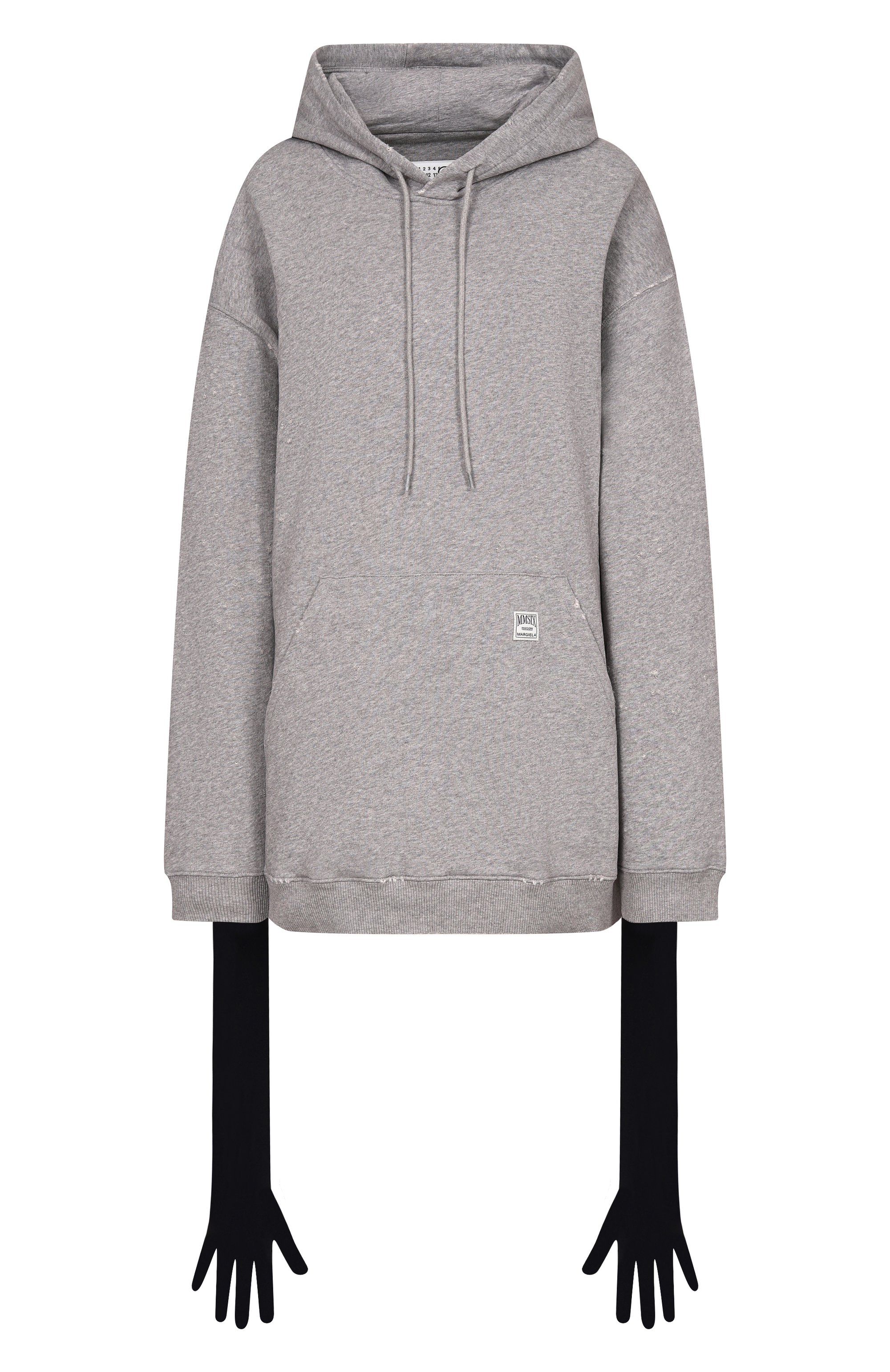 Хлопковое худи MM6, арт. S52DA0083/M25025, фото 1