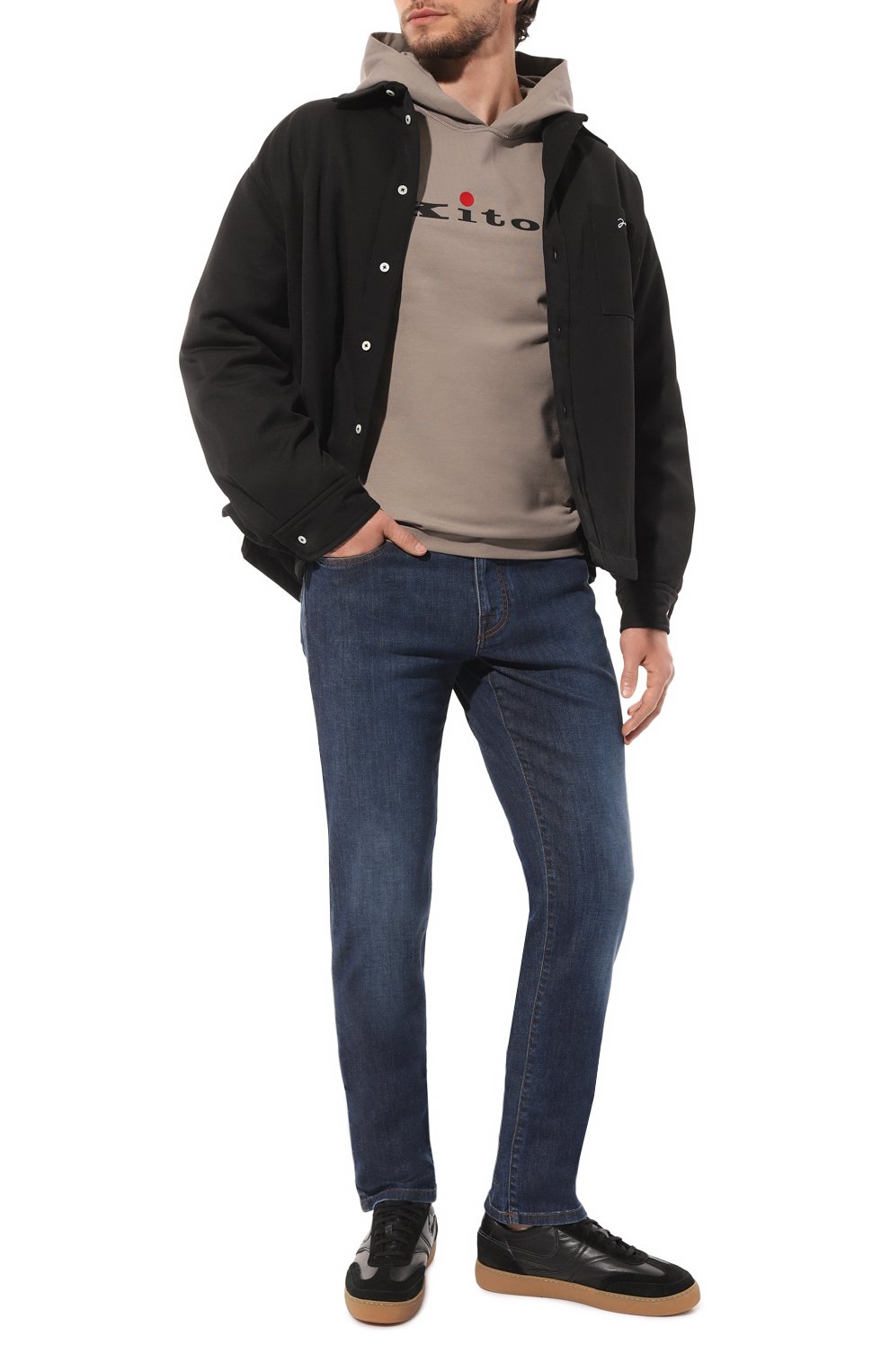 Хлопковое худи KITON, арт. UMK0378, фото 2