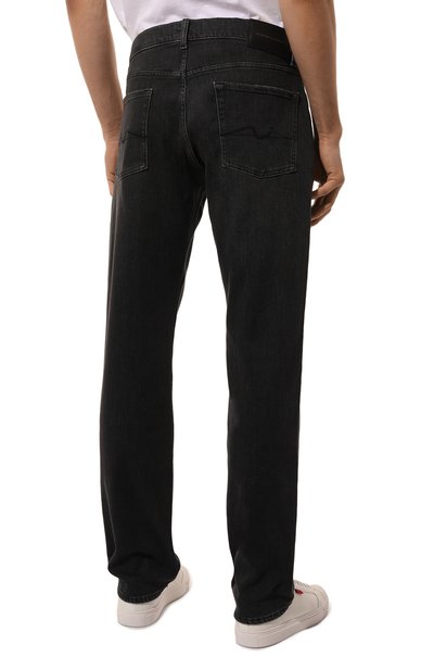 Джинсы standard 7 FOR ALL MANKIND темно-серого цвета по цене 30750 руб., арт. JSMNE060BF, фото 4 Джинсы standard 7 FOR ALL MANKIND, арт. JSMNE060BF, фото 4