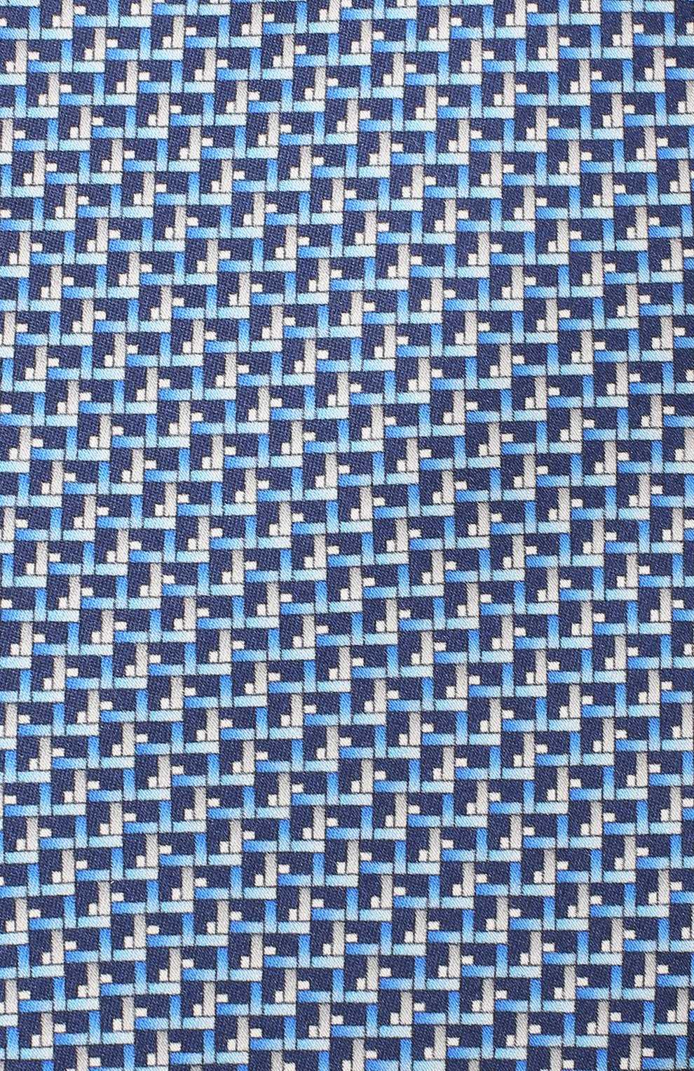 Шелковый галстук LANVIN синего цвета по цене 11350 руб., арт. 2815/TIE, фото 3 Шелковый галстук LANVIN, арт. 2815/TIE, фото 3