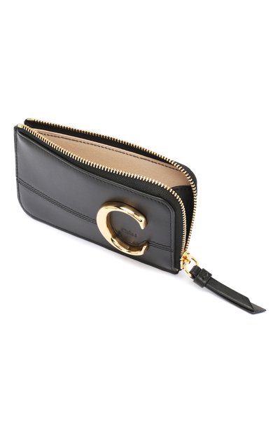 Кожаный футляр для кредитных карт CHLOÉ, арт. CHC19UP059A37, фото 3