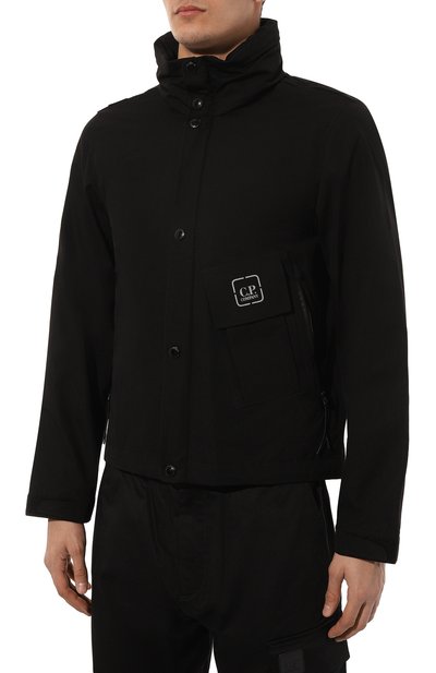 Хлопковая куртка C.P. COMPANY черного цвета по цене 68100 руб., арт. 16CL0W008A006450A, фото 3 Хлопковая куртка C.P. COMPANY, арт. 16CL0W008A006450A, фото 3