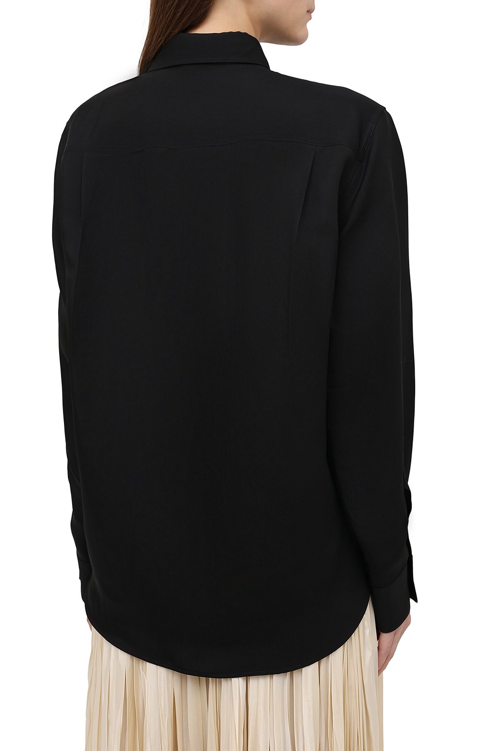 Рубашка из вискозы и шелка JIL SANDER, арт. JSWR605905-WR391900, фото 4