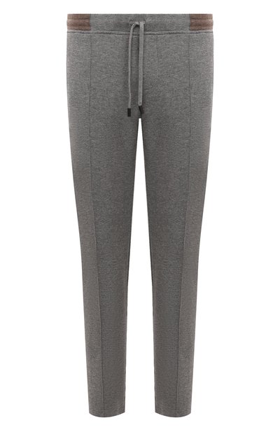 Брюки из хлопка и кашемира CAPOBIANCO, арт. 15M706.LB00., фото 1