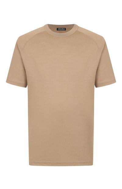 Мужская шерстяная футболка ZEGNA, арт. FCT706/UF328A9