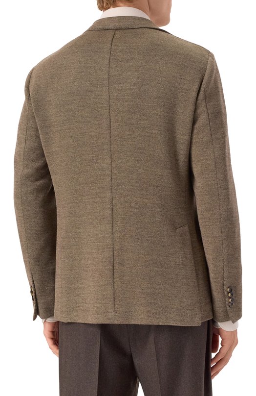 Однобортный пиджак Sartoria Latorre JD74/JG061 Коричневый  JD74/JG061 Фото 4