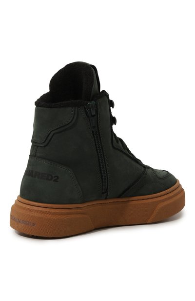 Замшевые кеды DSQUARED2, арт. 79308/29-34, фото 3